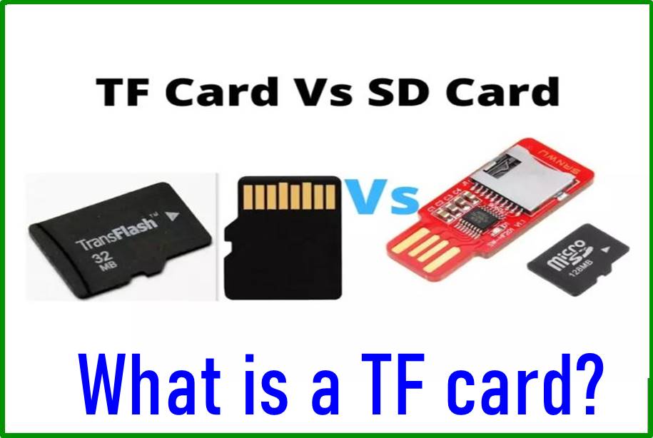 Micro SD card (2 GB), also referred to as a TF card, with an added SD card adapter for placing directly into a computer SD memory card slot.