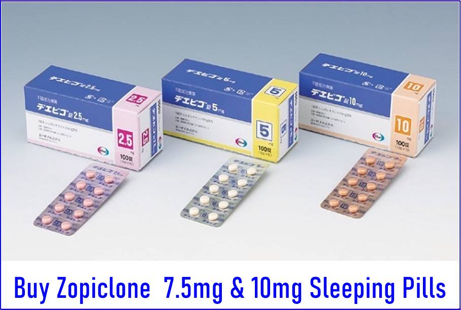 Buy Zopiclone 7.5mg & 10mg Sleeping Pills
