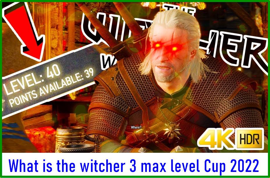 What is the witcher 3 max level Cup 2022