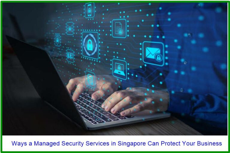 Ways a Managed Security Services in Singapore Can Protect Your Business
