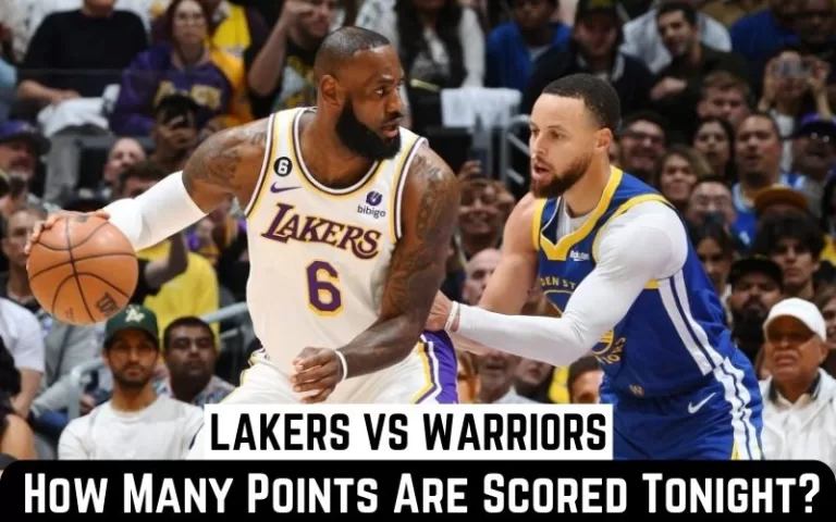 How Many Points Are Scored Tonight in Lakers vs Warriors?